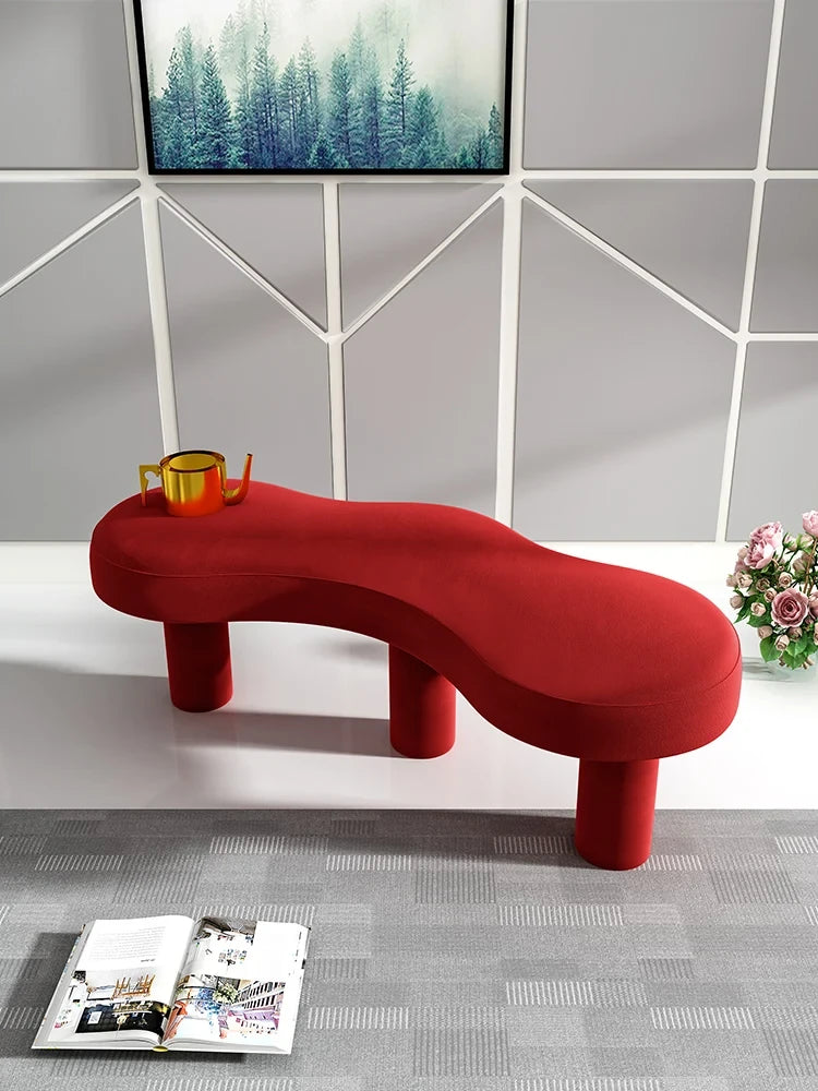 Sgabello Elegante in Legno Massello